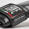 Боксерские перчатки Leone GN383 THUNDER Black (капу в комплекте)
