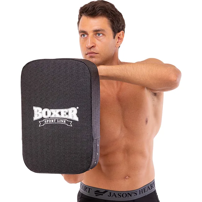 Макивара Прямая тренировочная для отработки ударов кирза BOXER
 1018-02 45х30х10см 1шт