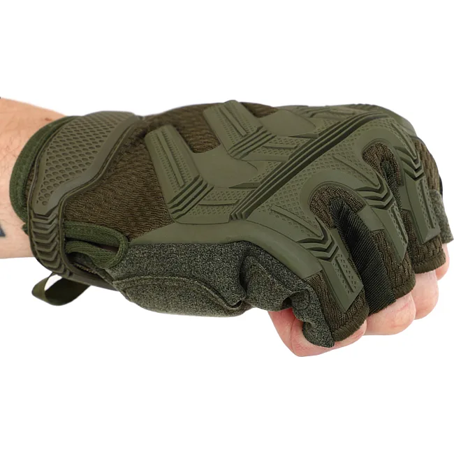Тактические перчатки
 без пальцев
 SP-SPORT

 BC-8808 (Оливковый)