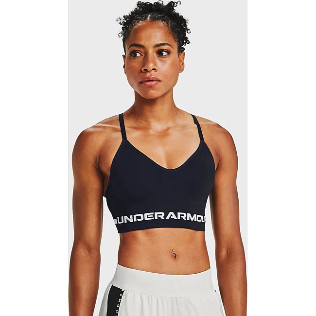 Топ UNDER ARMOUR Seamless Low Long Bra женский LG