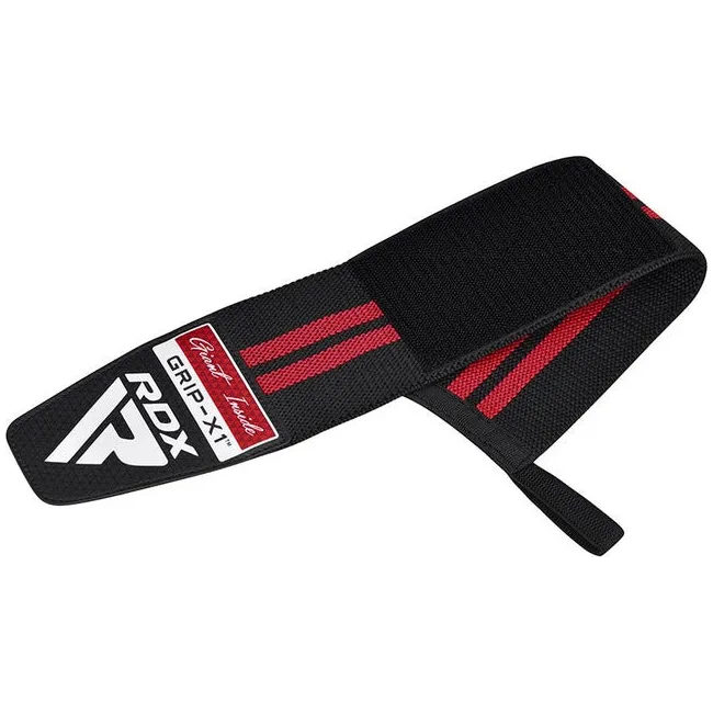 Бинти для зап'ясть (кистьові бинти) RDX GYM WRIST WRAP R11 BLACK/RED