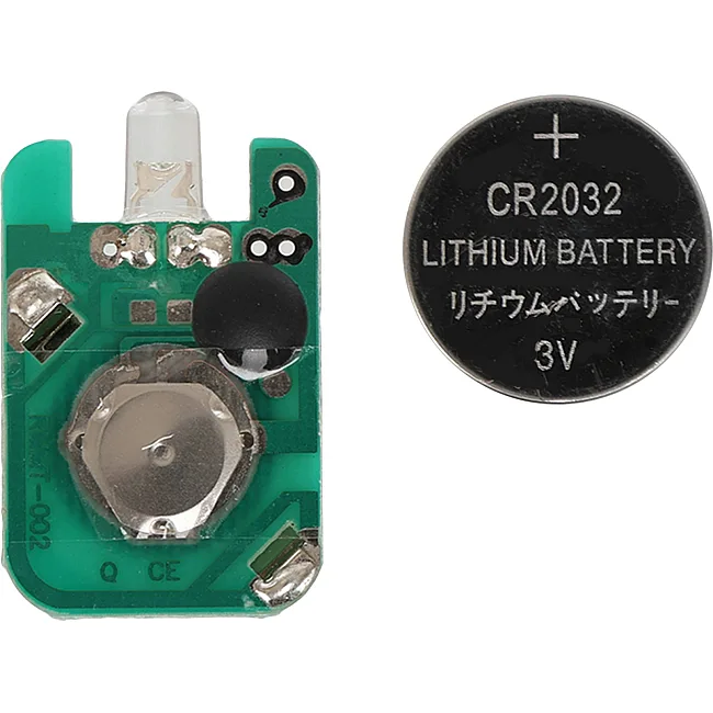 Клипса светящаяся светоотражающая LED на магните SEEYU RZTL-03
 4х12см (Оранжевый)