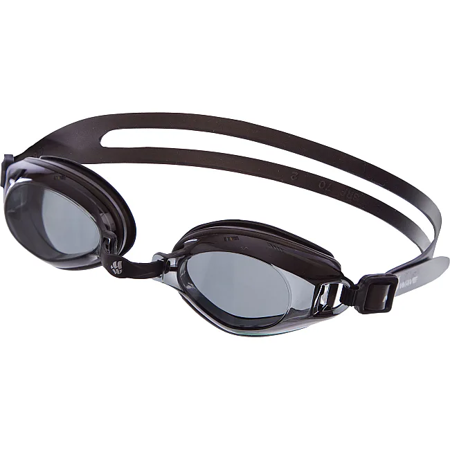 Очки для плавания взрослые MADWAVE
 PREDATOR M042104 (Черный)