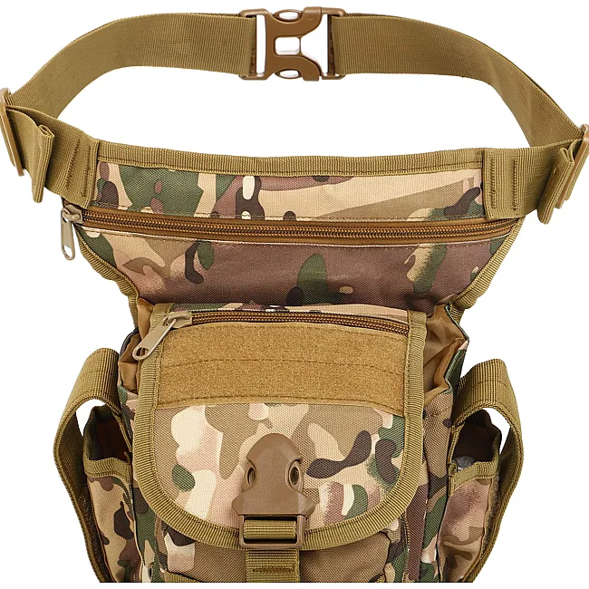 Тактична сумка
 на стегно SILVER KNIGHT SWAT TY-229-2
 28х10х27см 7л (Камуфляж Multicam)