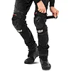 Комплект мотозащиты наколенники и налокотники CUIRASSIER K01-C-E01-2 (Черный)