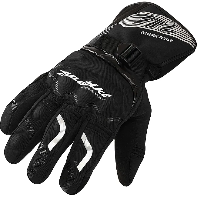 Зимние перчатки для мотоцикла
 MADBIKE MAD-65 (Черный-серый)