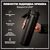 Бутылка для воды металлическая ION8 1200 мл. Stainless Steel, Black