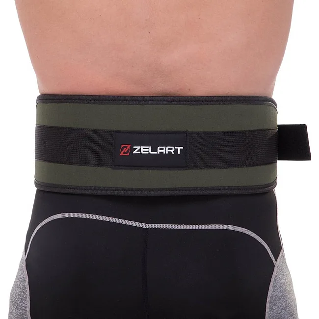 Пояс атлетический текстильный ZELART
 SB-165537 спинка-13см спинка-13см