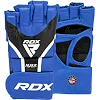 Рукавиці для ММА RDX AURA PLUS T-17 Blue/Black (капа у комплекті)