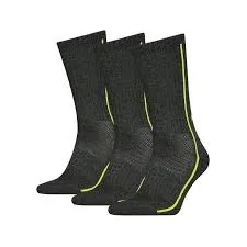 Носки Head PERFORMANCE CREW 3P UNISEX темно-серый, желтый