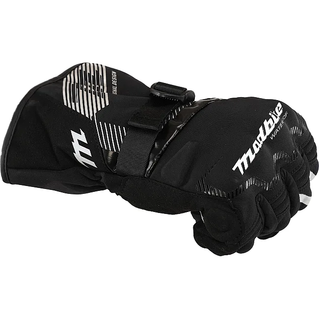 Зимние перчатки для мотоцикла
 MADBIKE MAD-65 (Черный-серый)