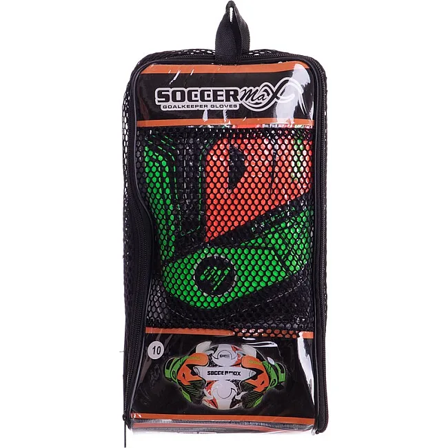 Вратарские перчатки
 профессиональные с защитой пальцев SOCCERMAX GK-009
 7-11
