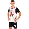 Детская баскетбольная форма
 NBA клуб Raptors 15 BA-6658 (Белый-черный)