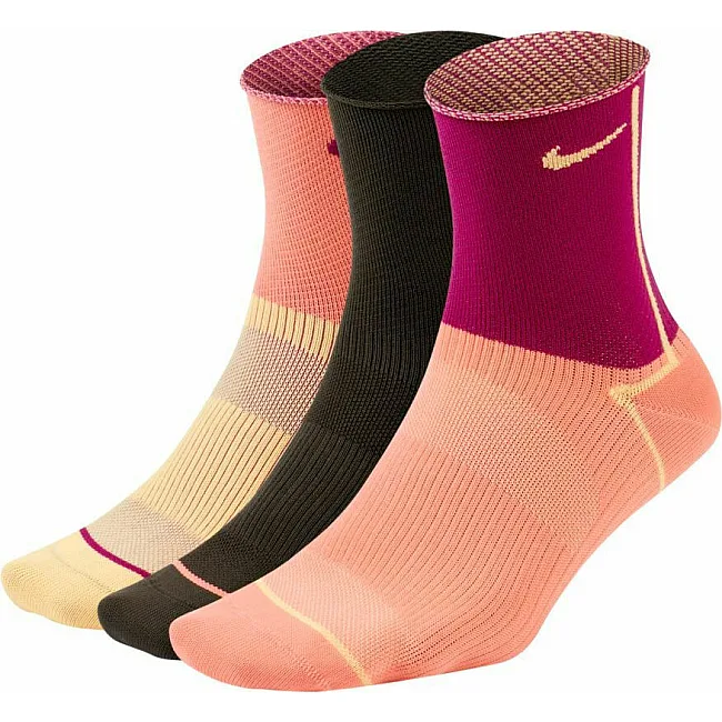 Шкарпетки Nike W NK EVERYDAY PLUS LTWT ANKLE 3PR жіночі