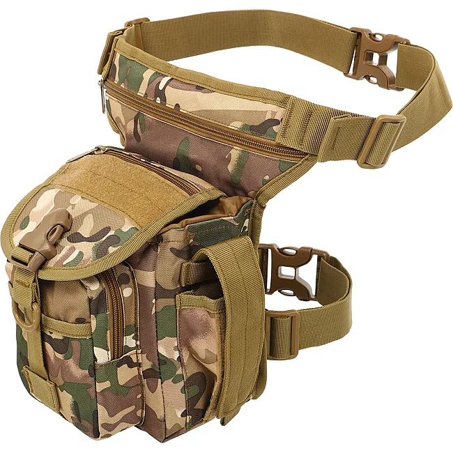Тактична сумка
 на стегно SILVER KNIGHT SWAT TY-229-2
 28х10х27см 7л (Камуфляж Multicam)