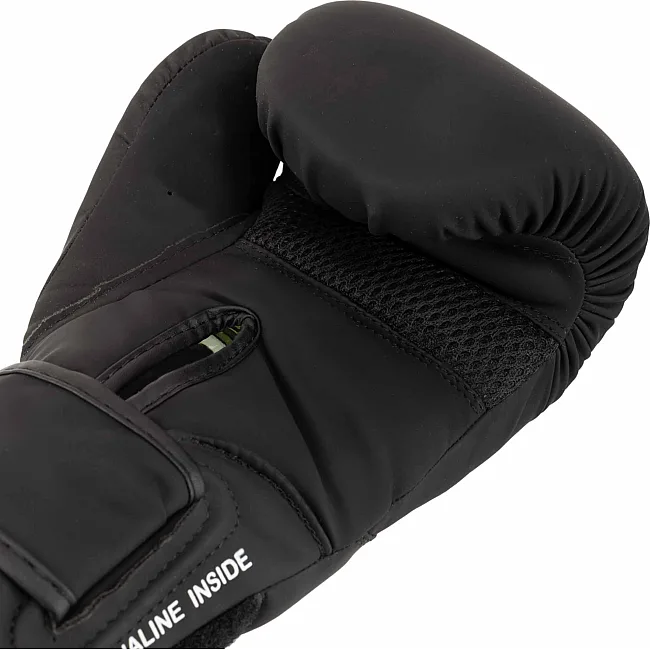 Перчатки для бокса PU HARD TOUCH BO-7375 (Синий-желтый)