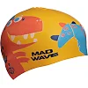 Шапочка для басейну
 силіконова юніорська MADWAVE
 Junior DINO M057916 (Жовтий)