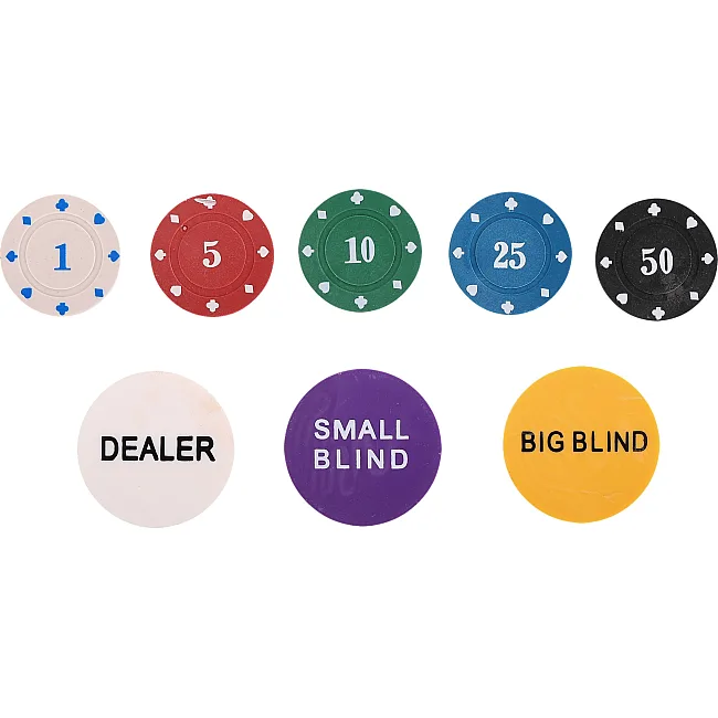 Набор для покера в металлической коробке Texas Holdem Poker set SP-SPORT
 200T 200 фишек
