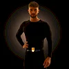Клипса светящаяся светоотражающая LED на магните SEEYU RZTL-03
 4х12см (Оранжевый)