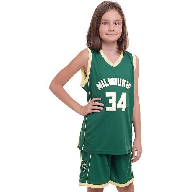 Детская баскетбольная форма
 NBA клуб Milwaukee Bucks 34 BA-0971