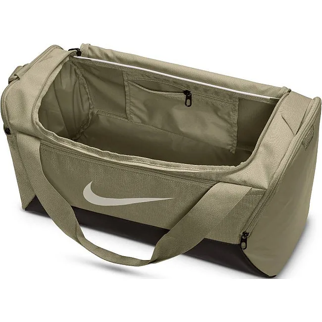 Сумка Nike NK BRSLA S DUFF – 9.5 41L бежевый, черный 51 x 28 х 28 см