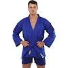 Комплект для самбо куртка шорты и пояс FISTRAGE VL-5579 130-180см (Синий)