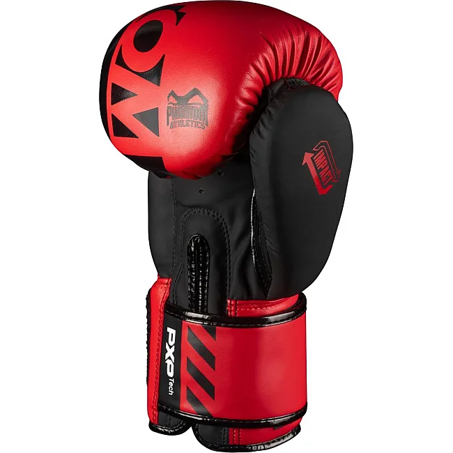 Боксерские перчатки Phantom APEX Red (Бинты 4м. в подарок)