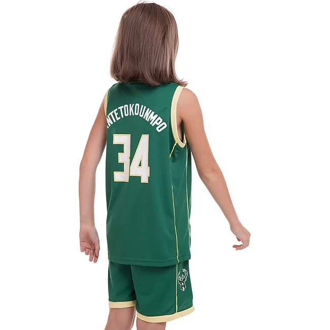 Детская баскетбольная форма
 NBA клуб Milwaukee Bucks 34 BA-0971