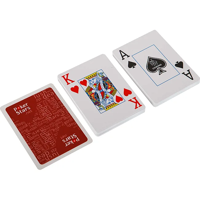 Игральные карты
 пластиковые SP-SPORT
 POKER Stars 8018 54 карты