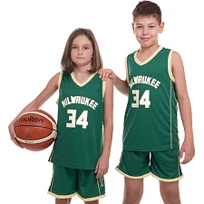 Детская баскетбольная форма NBA клуб Milwaukee Bucks 34 BA-0971