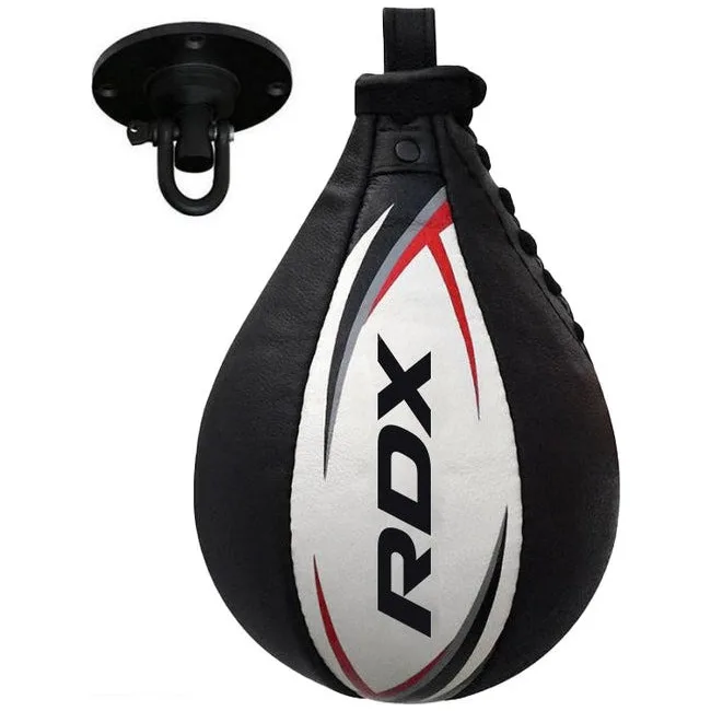 Пневмогрушь боксерская RDX 2Y Boxing Speed Ball Leather Multi White/Red