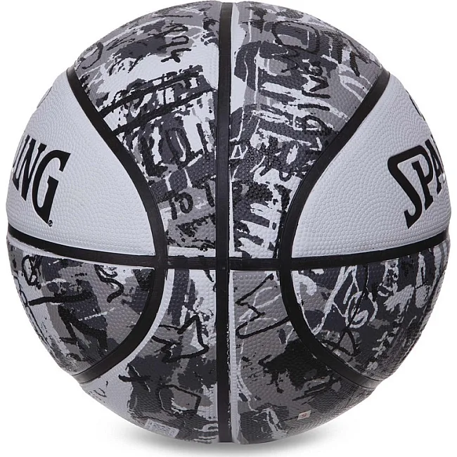 Баскетбольный мяч
 резиновый SPALDING GRAFFITI 84375Y
 7
