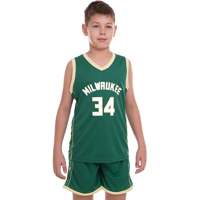 Детская баскетбольная форма
 NBA клуб Milwaukee Bucks 34 BA-0971