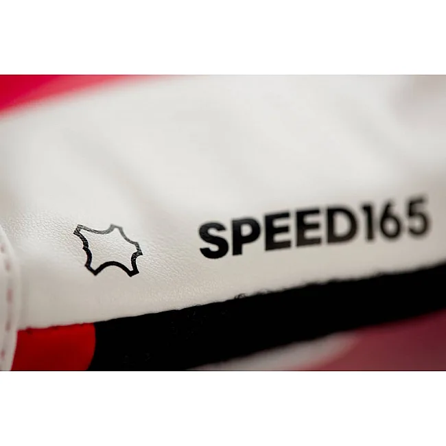Боксерские перчатки Adidas Speed 165 с лицензией WAKO | красно/белый | ADISBG165WK