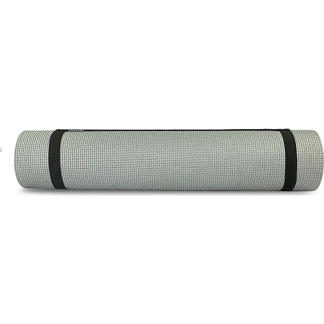 Фитнес коврик STEIN PVC /серый / 183x61x0.6 см