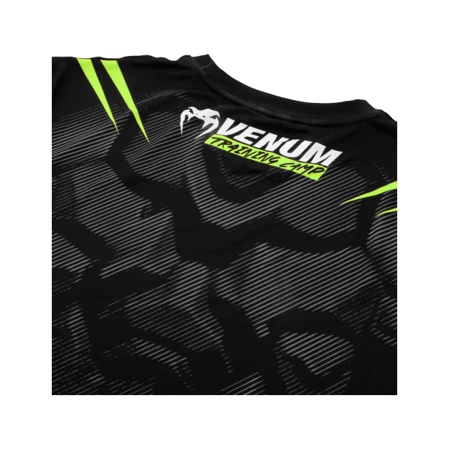 Футболка VENUM Training Camp 2.0 Black Neo Yellow