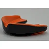 Капа для бокса POWERPLAY 3315 SR взрослая (возраст 11+) черно-оранжевая со вкусом лемона