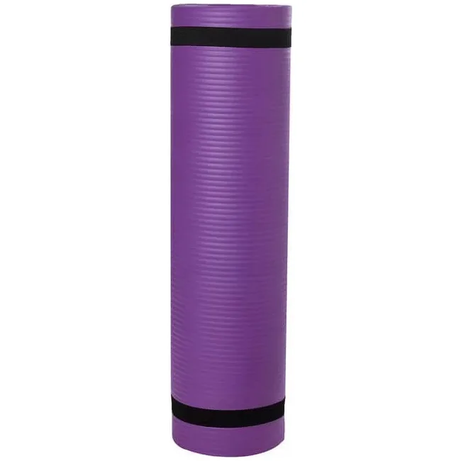Коврик для фитнеса и йоги POWER SYSTEM PS-4017 NBR Plus Purple (180х61х1)
