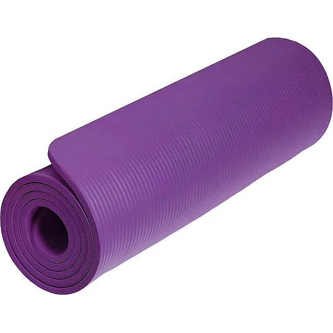 Коврик для фитнеса и йоги POWER SYSTEM PS-4017 NBR Plus Purple (180х61х1)