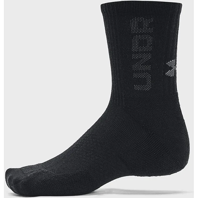 Шкарпетки UNDER ARMOUR 3-Maker 3pk Mid Crew Black
