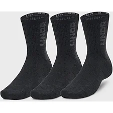 Носки UNDER ARMOUR 3-Maker 3pk Mid Crew Black
