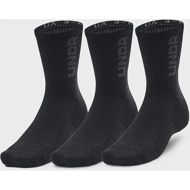 Шкарпетки UNDER ARMOUR 3-Maker 3pk Mid Crew Black