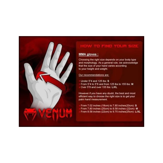 Перчатки MMA VENUM Challenger - Black