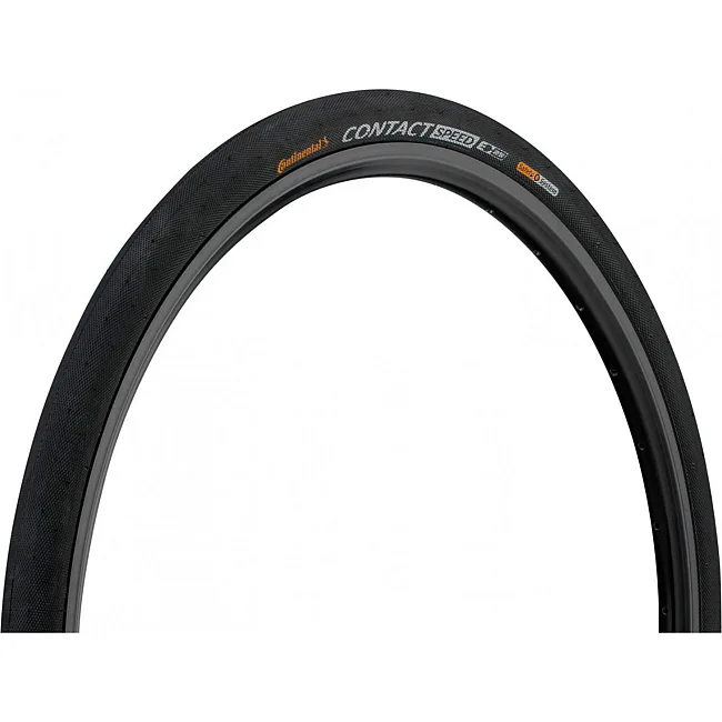Покришка велосипеда CONTINENTAL Contact Speed, 28" | 700 x 35C | 28 x 1 3/8 x 1 5/8, чорна, не доладна, skin