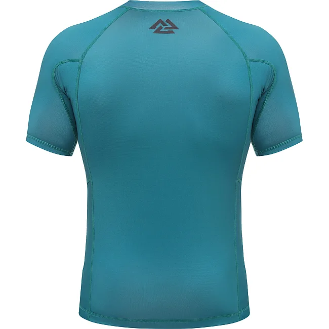 Рашгард PERESVIT Core Short Sleeve Teal Green