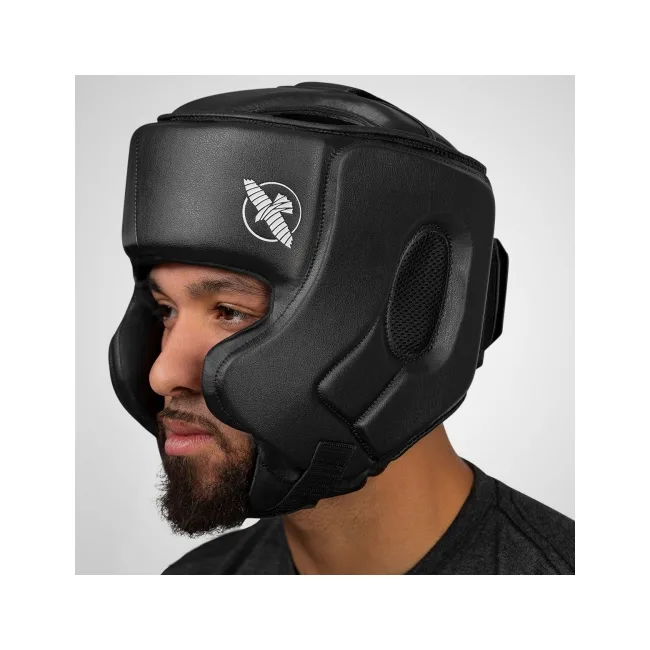 Шолом для боксу Hayabusa T3 Chinless Black