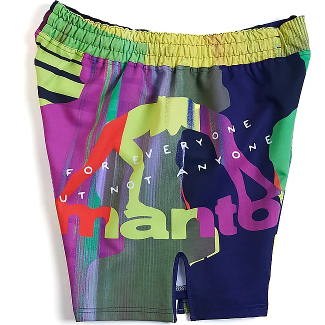 Шорти для ММА MANTO Neon Abstract