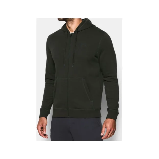 Толстовка Under Armour Rival Fitted Fullzip Artillery Green