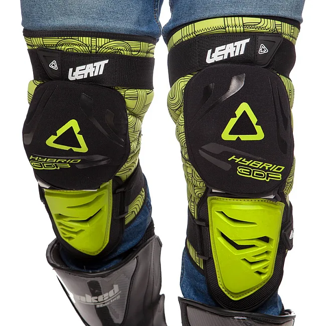 Защита колена для мотокросса LEATT HYBRID 3DF MS-0289 2шт