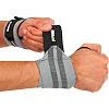 Кистевые бинты STRENGTH WRIST WRAPS MUTE MT-9188-3 2штуки (Серый)
